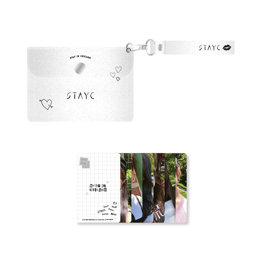 STAYC Stay in Chicago Pop Up Store PVC Card Wallet