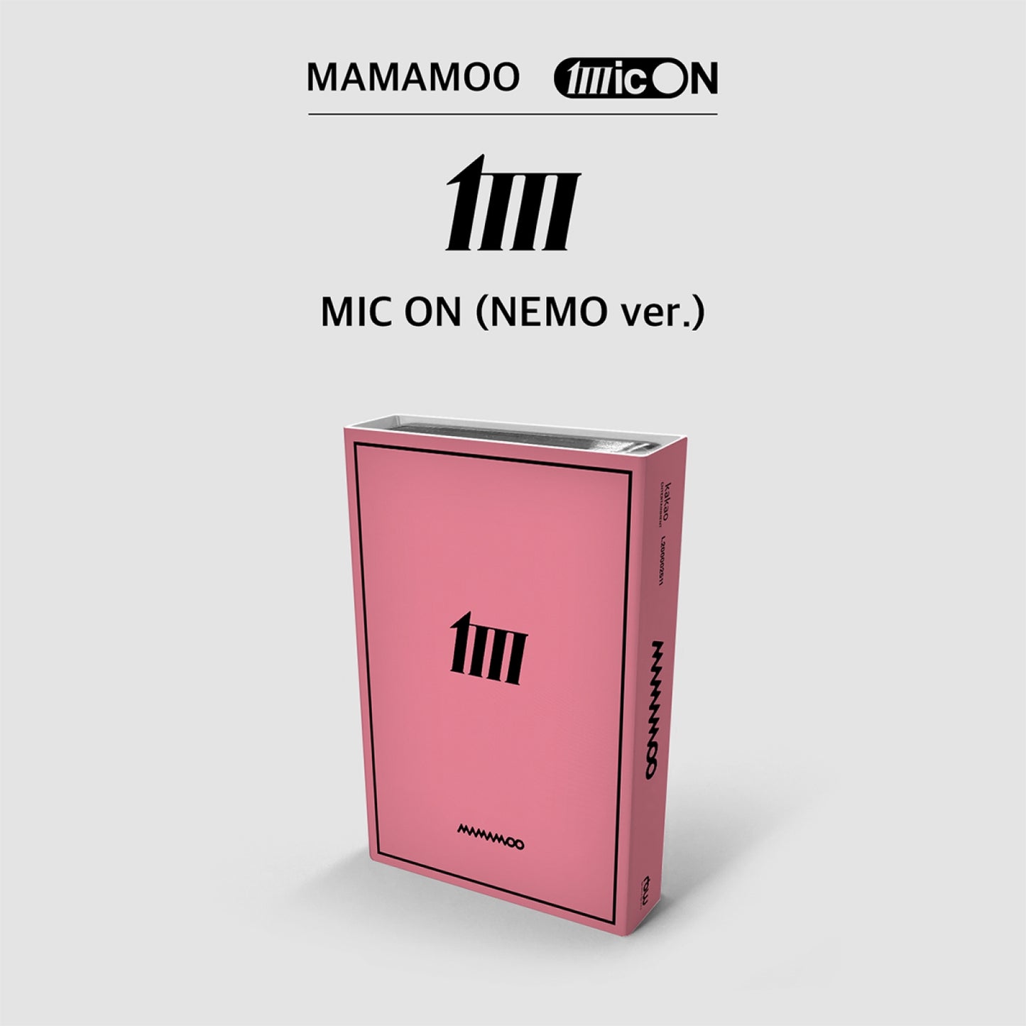 MAMAMOO 12th Mini Album : MIC ON (NEMO ver)