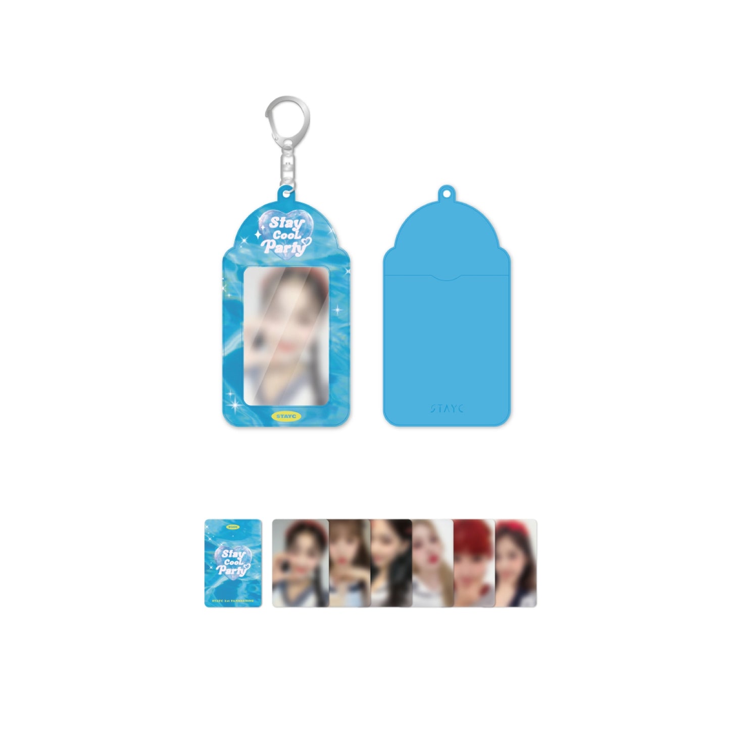 STAYC Stay CooL Party Card Holder Keyring