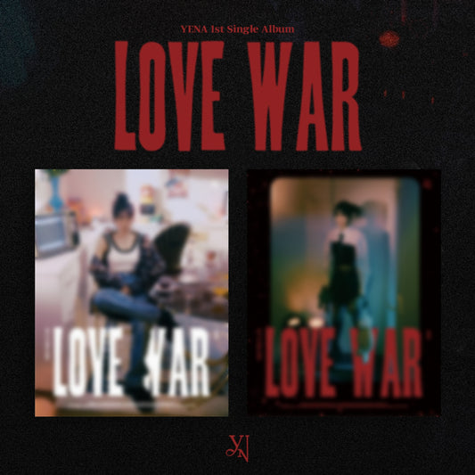 CHOI YENA 1st Single Album : Love War (Random Cover)