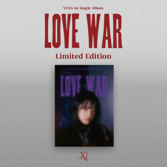 CHOI YENA 1st Single Album : Love War (Limited Edition)