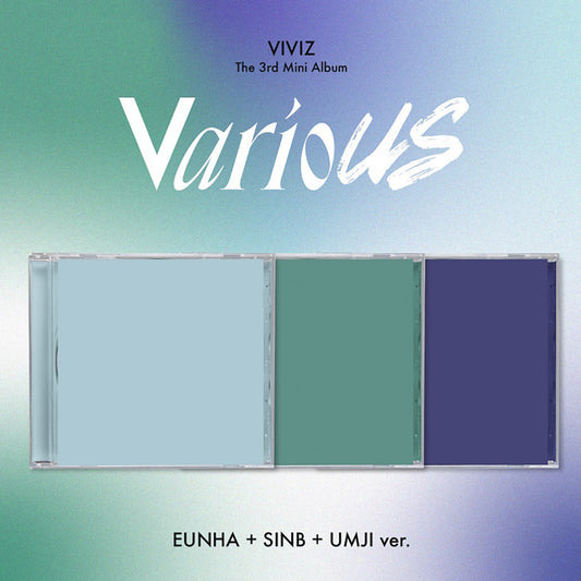 VIVIZ 3rd Mini Album : VarioUS (JEWEL CASE ver)