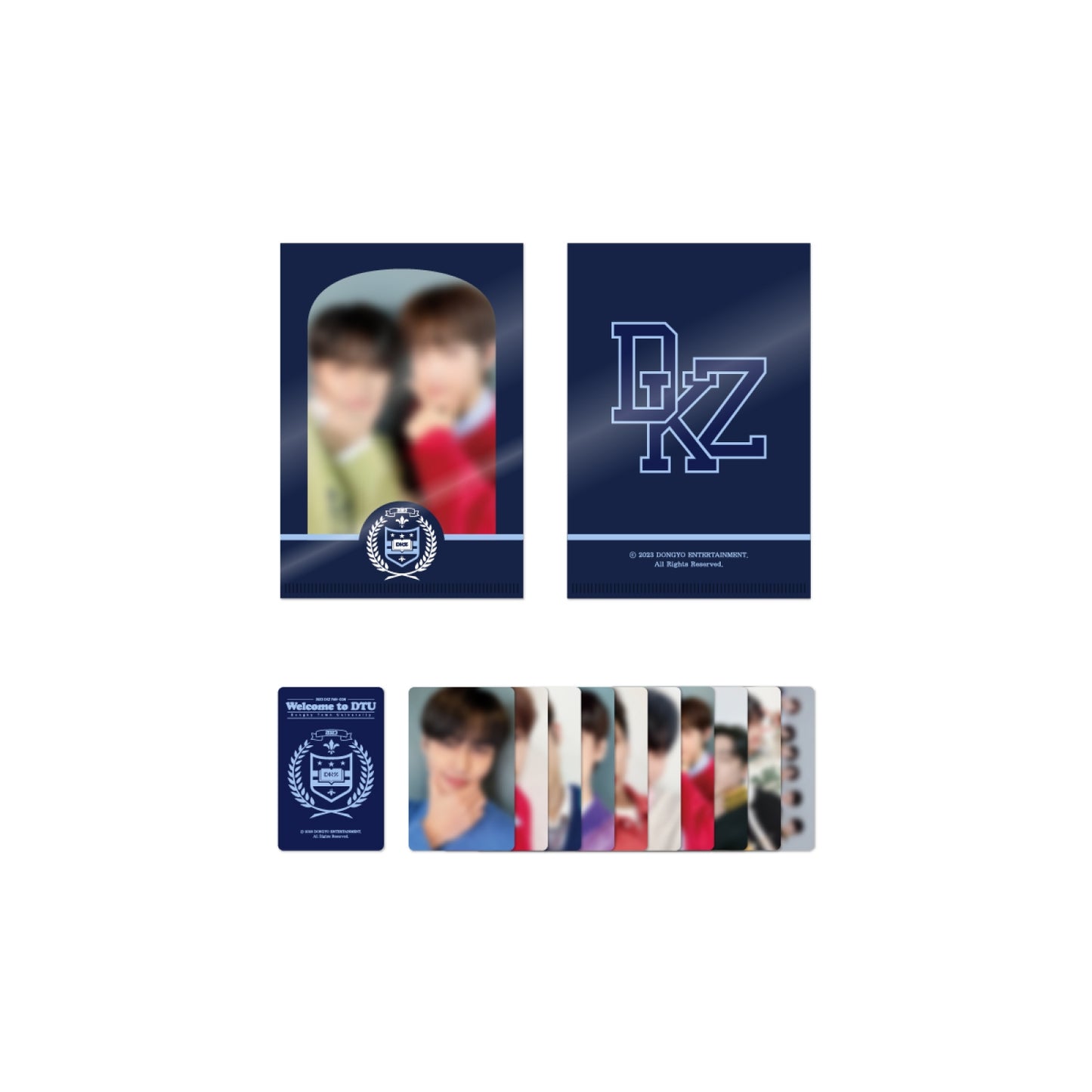 DKZ Mini L-Holder & Photocard Set DKZ 2023 Fancon Welcome to DTU