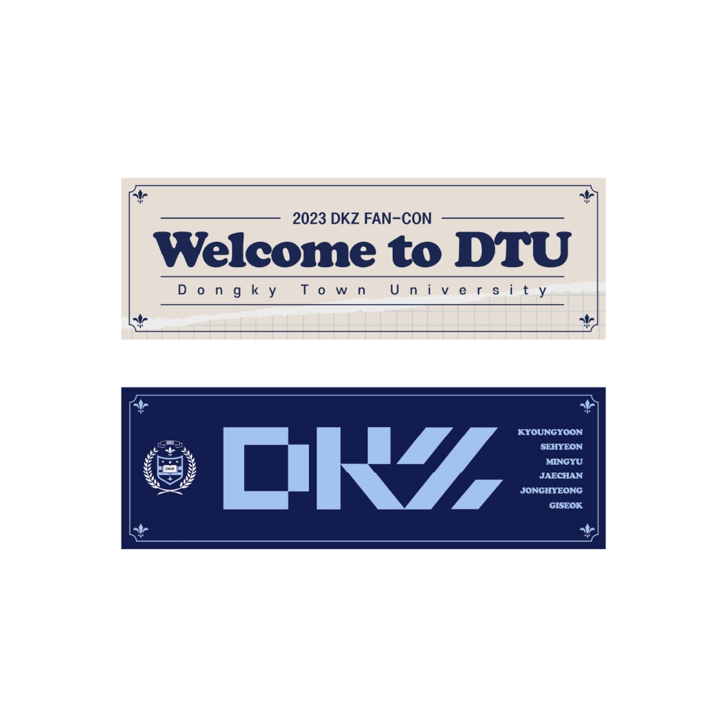 DKZ Slogan DKZ 2023 Fancon Welcome to DTU