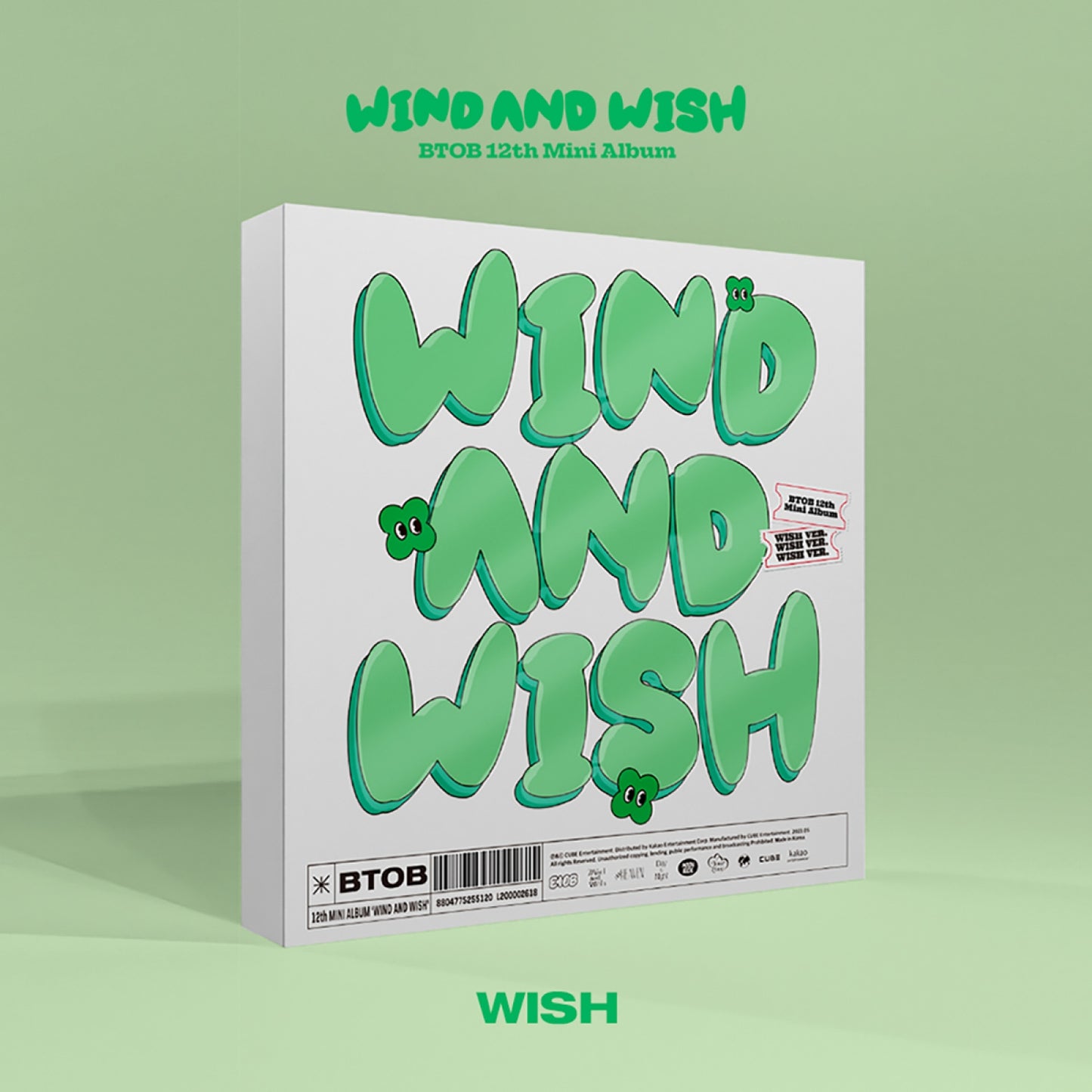 BTOB 12th Mini Album : WIND AND WISH