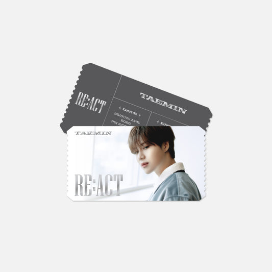 SHINee TAEMIN Special AR Ticket Set [2023 TAEMIN Fanmeeting [RE:ACT]