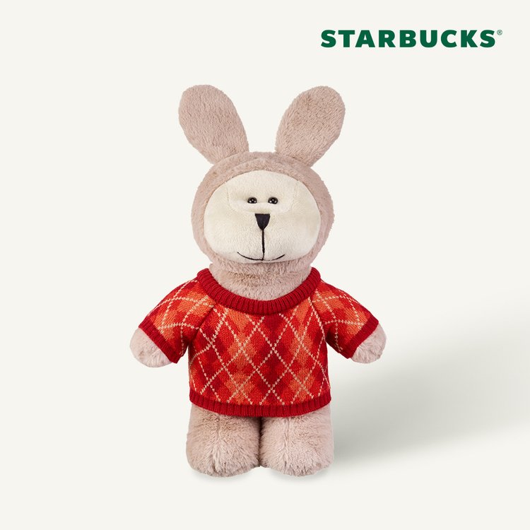 Starbucks Korea 22 Autumn Bunny Bearista Doll