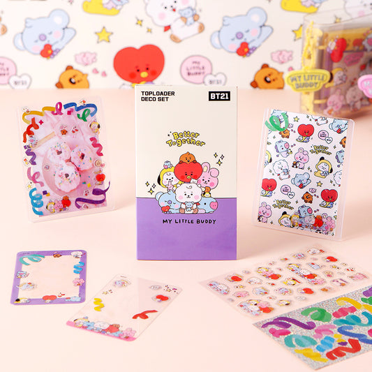 BT21 Baby My Little Buddy Toploader Deco Set