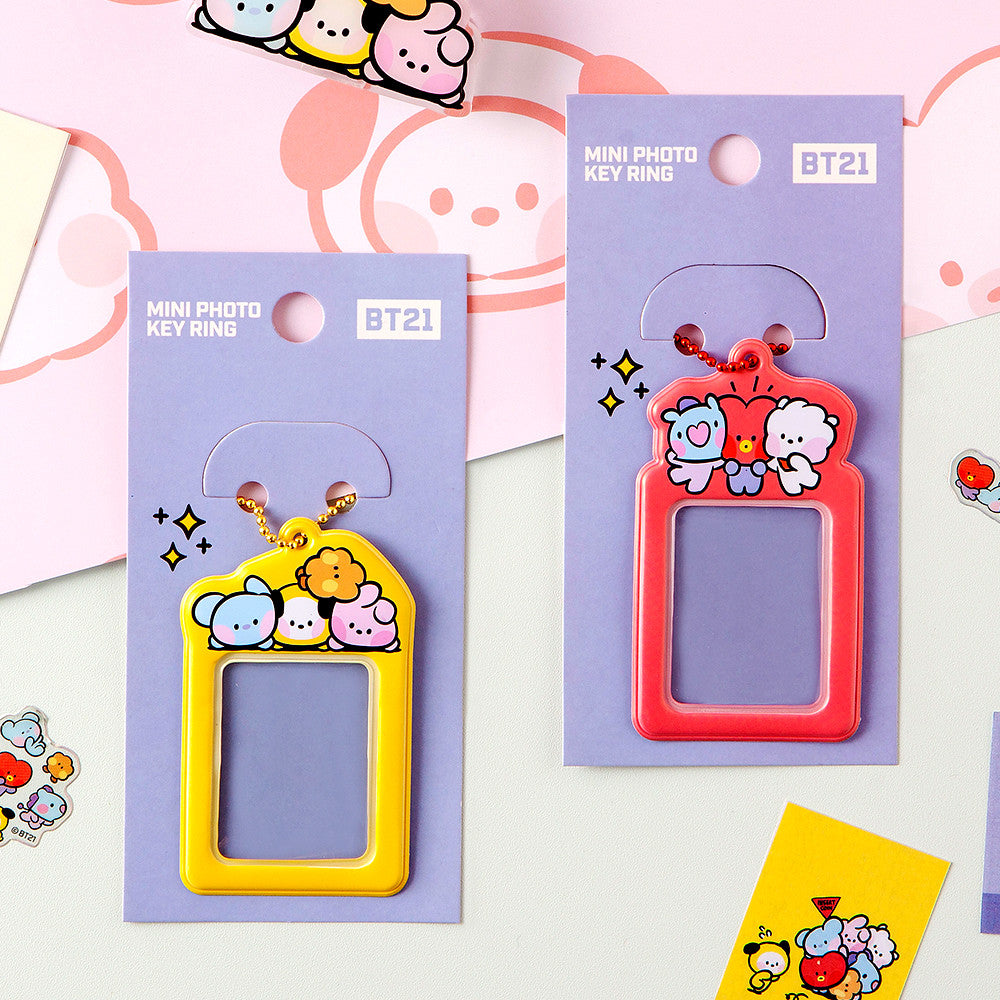 BT21 minini Mini Photo Keyring