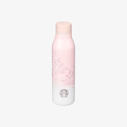 Starbucks Korea 23 Cherry Blossom Tulip Romantic Water Bottle 384ml