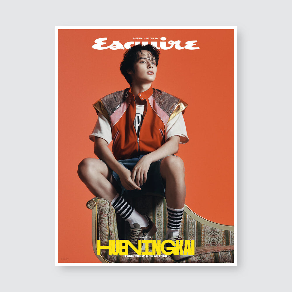 ESQUIRE Korea Magazine February 2023 : TXT Cover