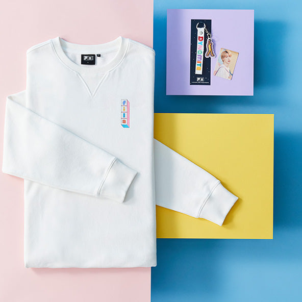 FILA X BTS DYNAMITE Jin Logo Sweatshirt