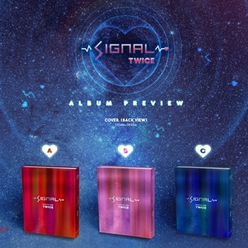 TWICE 4th Mini Album : Signal (Random Ver)