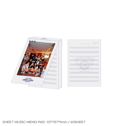 (Pre-Order) THE BOYZ THE AZIT Sheet Music Memo Pad