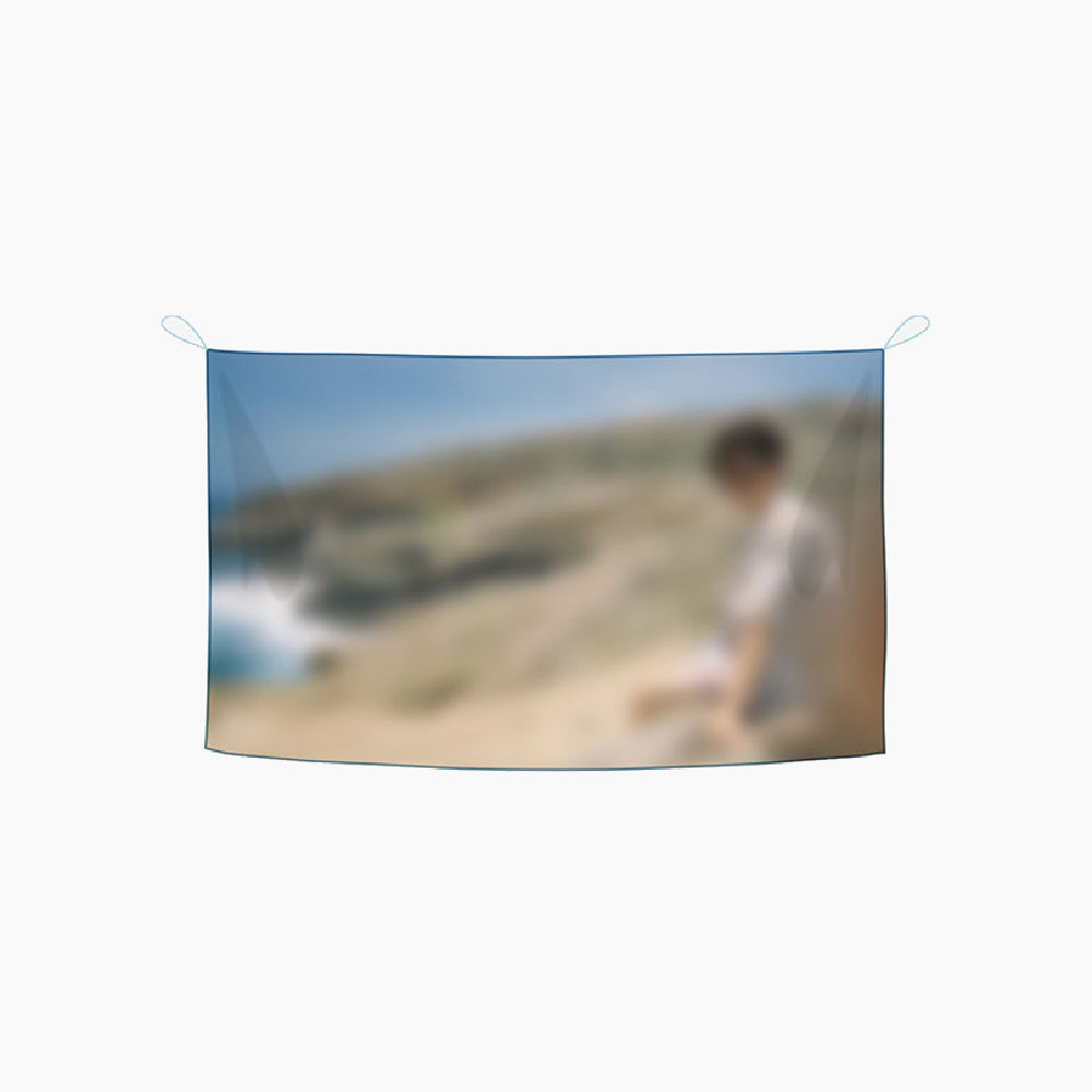 ASTRO Cha Eun Woo Photo Exhibition Chiffon Fabric Poster