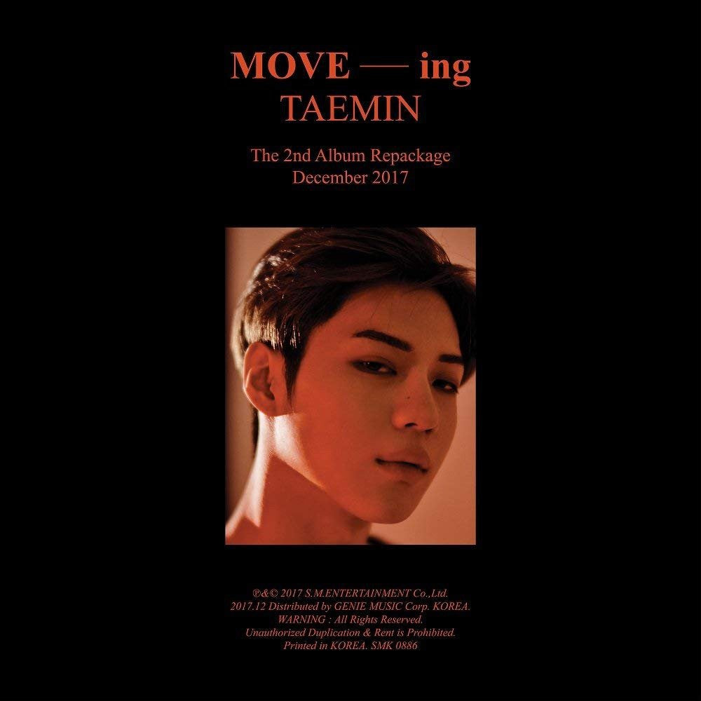 SHINee Taemin 2nd Repackaged Album : MOVE-ING