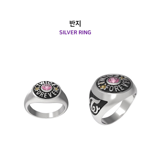TWICE 2019 TWICELIGHTS Silver Ring