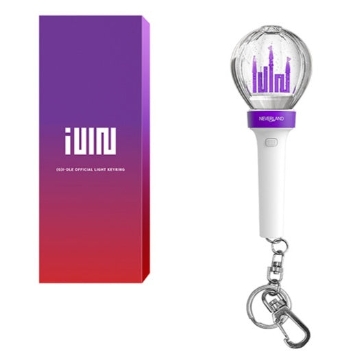 (G)I-DLE Lightstick Mini Keyring