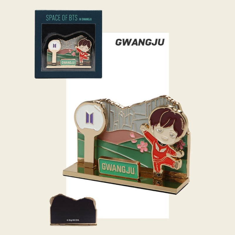 BTS TinyTAN City Magnet