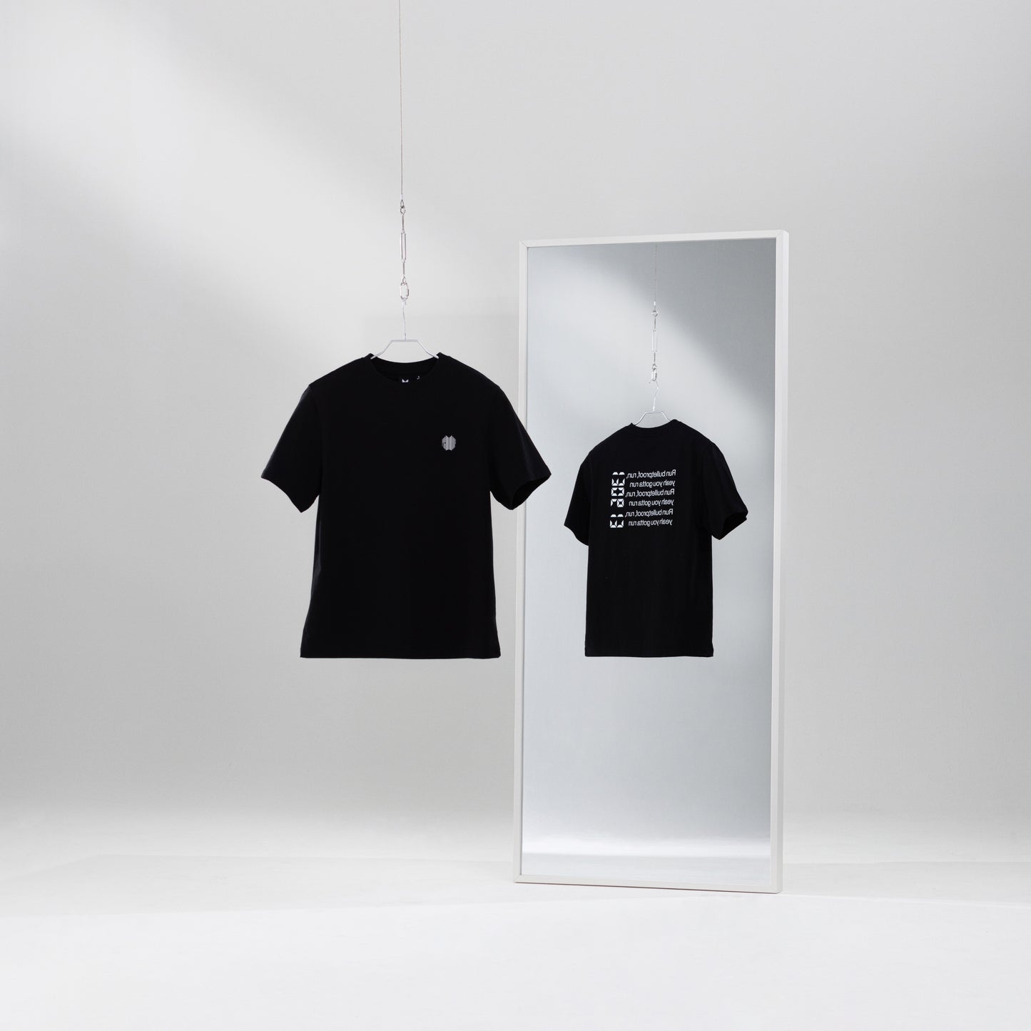 BTS PROOF RUN BTS S/S T-Shirt (Black)