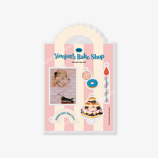 TXT Yeonjun's Bake Shop Acrylic Keyring Set