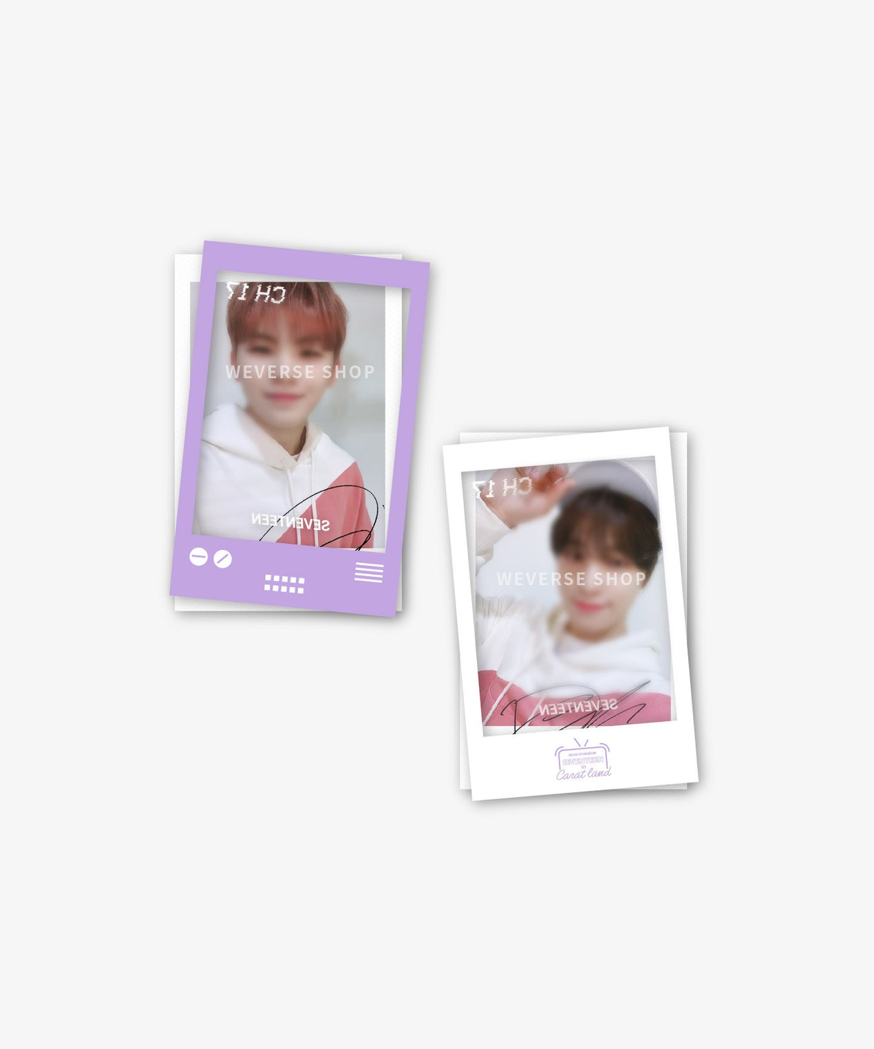 SEVENTEEN CARAT LAND Polaroid Card Set