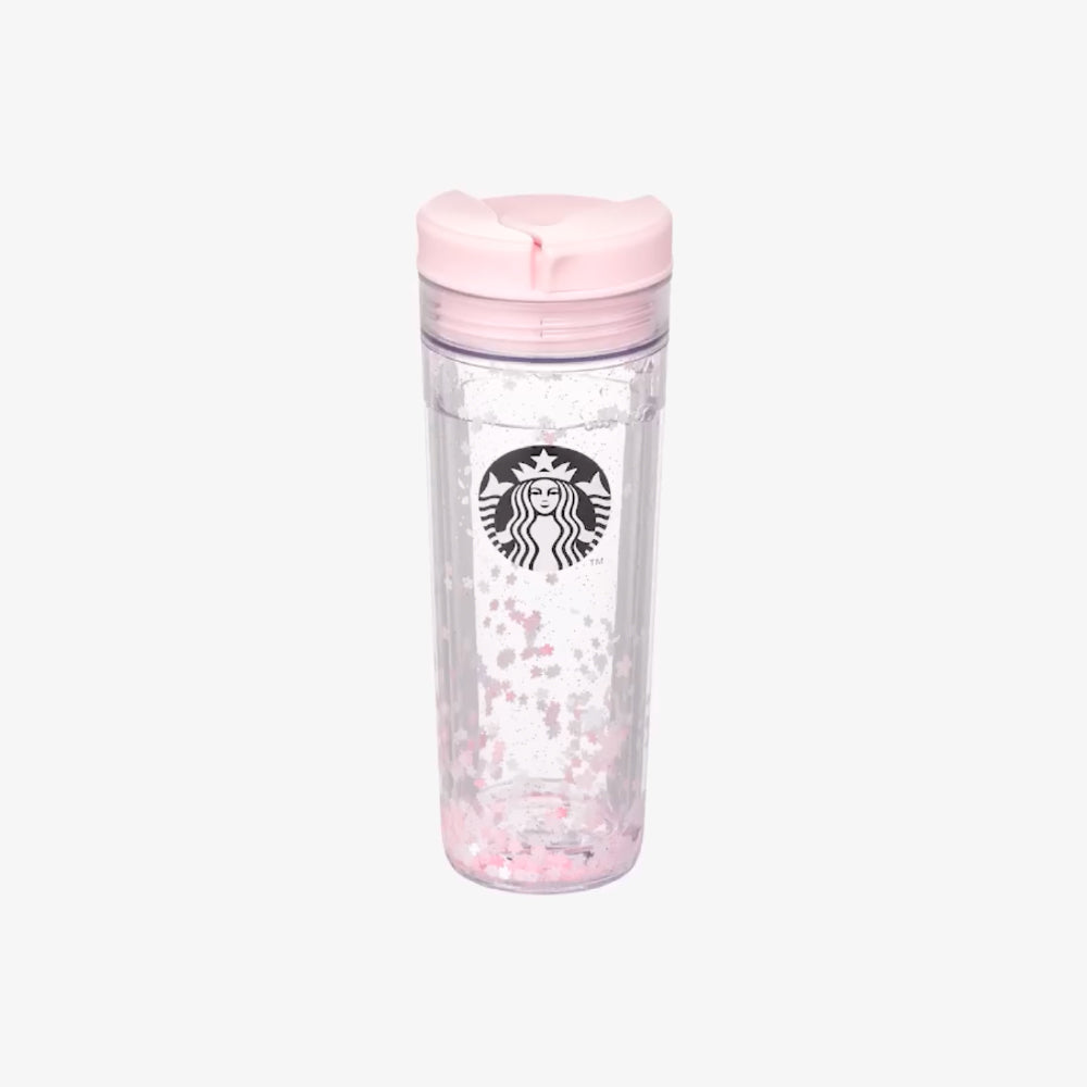 Starbucks Korea 23 Cherry Blossom Iconic Glitter Tumbler 473ml