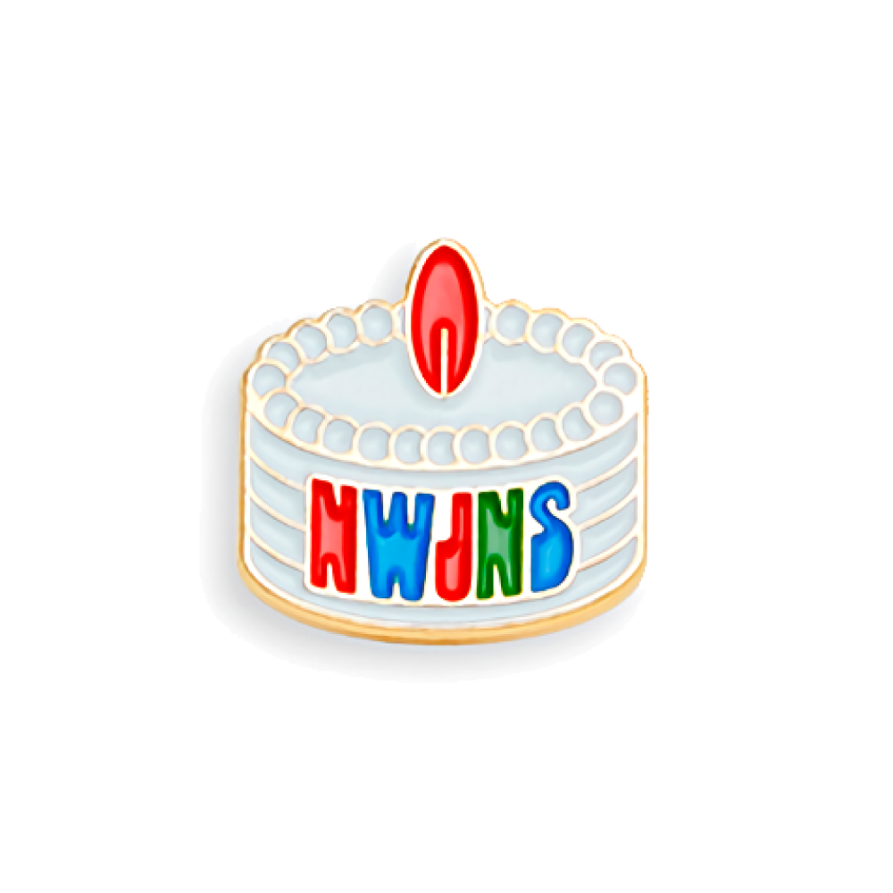 (2nd Pre-Order)NewJeans Pop Up Store NewJeans Badge Cake