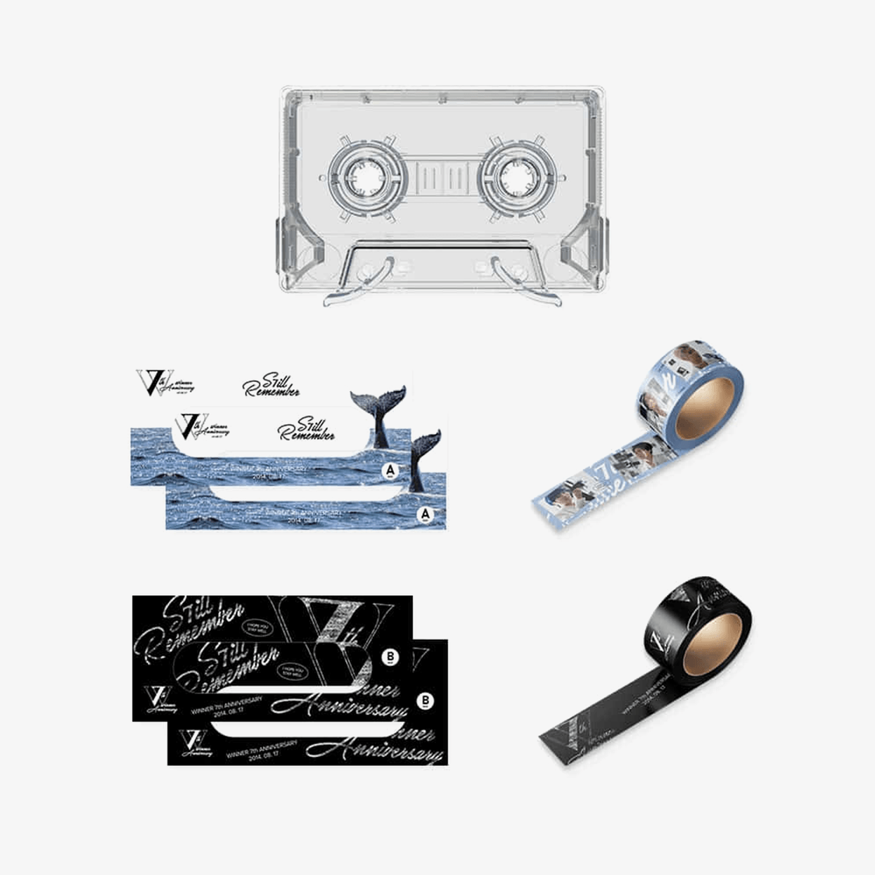 WINNER 7th Anniversary Masking Tape + Cutter