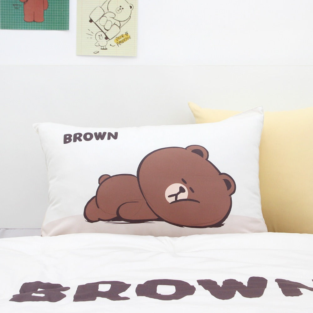 BROWNFRIENDS Sketch Cushion Cover (Brown)