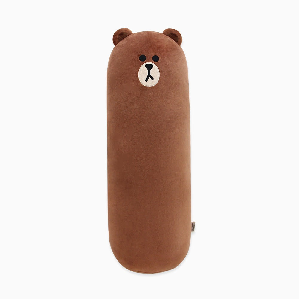 BROWNFRIENDS Long Pillow (Brown)