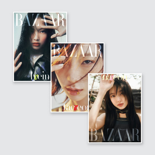 BAZAAR Korea Magazine May 2023 : Hyein, Taeyeon, Nayeon Cover