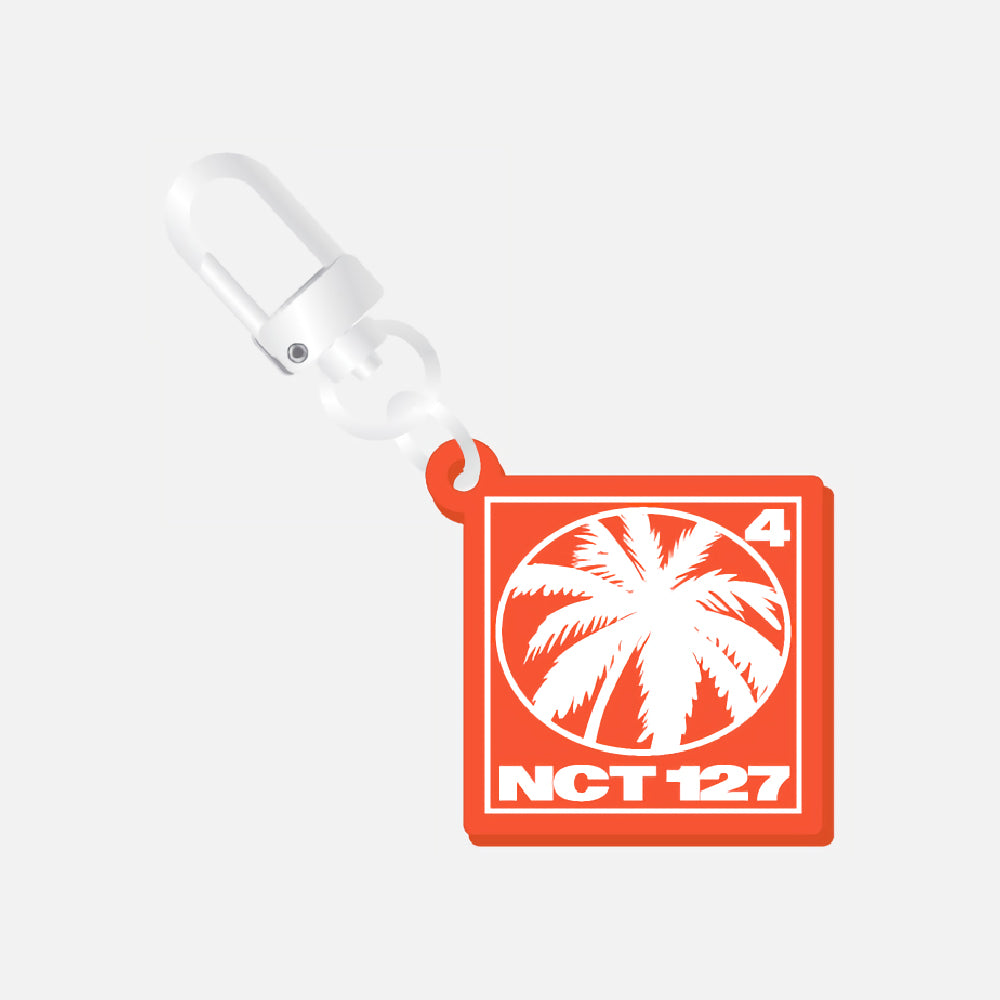 (Pre-Order)NCT 127 2 Baddies Pop Up Store Square Logo Acrylic Keyring