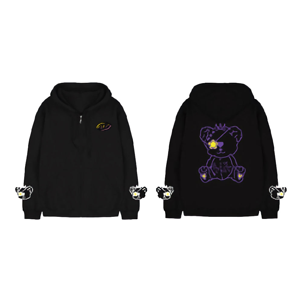 STAYC Teddy Bear Pop-Up House Zip-Up Hoodie