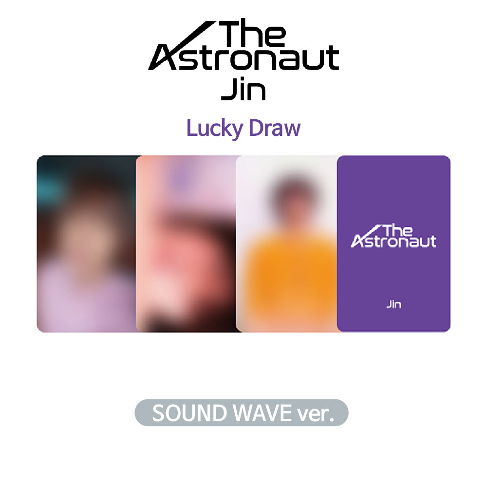 BTS Jin The Astronaut Lucky Draw Event