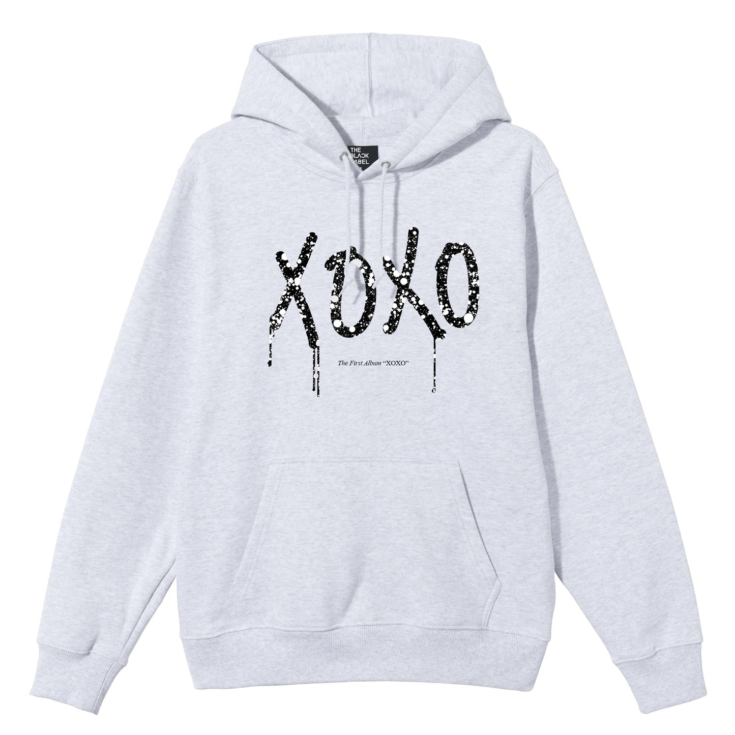JEON SOMI XOXO Splatter Logo Pulllover Hoodie