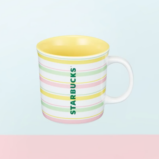 Starbucks Korea 22 Spring Stripe Mug 355ml