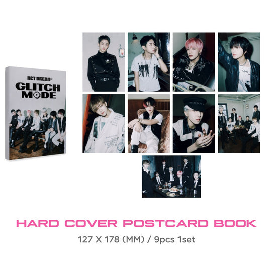 NCT DREAM Glitch Mode Pop Up Hard Cover Postcard Book