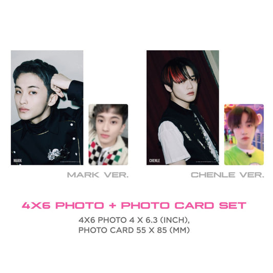 NCT DREAM Glitch Mode Pop Up 4X6 Photo + Photocard Set