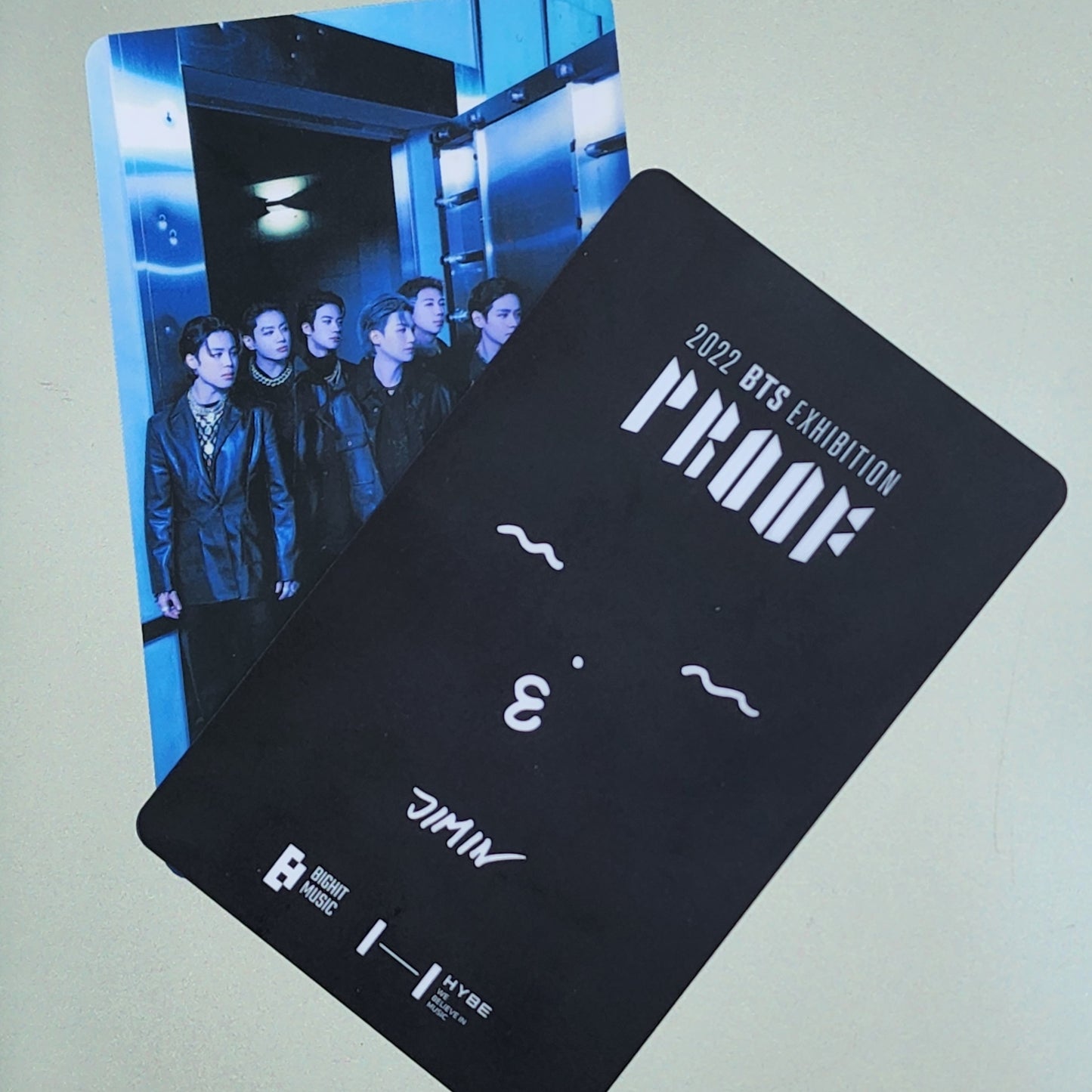BTS PROOF Exhibition Random Photocard Ticket