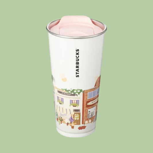 Starbucks] SS Green Stanley Iceland Tumbler 473ml