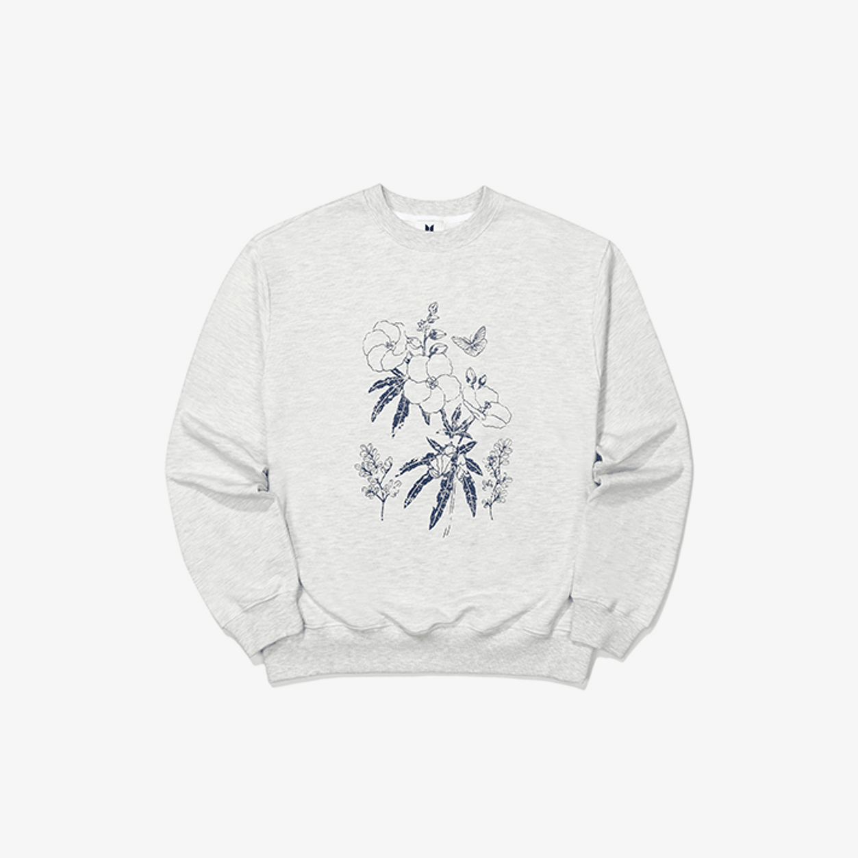 BTS 2022 DALMAJUNG Sweatshirt (Melange Grey)