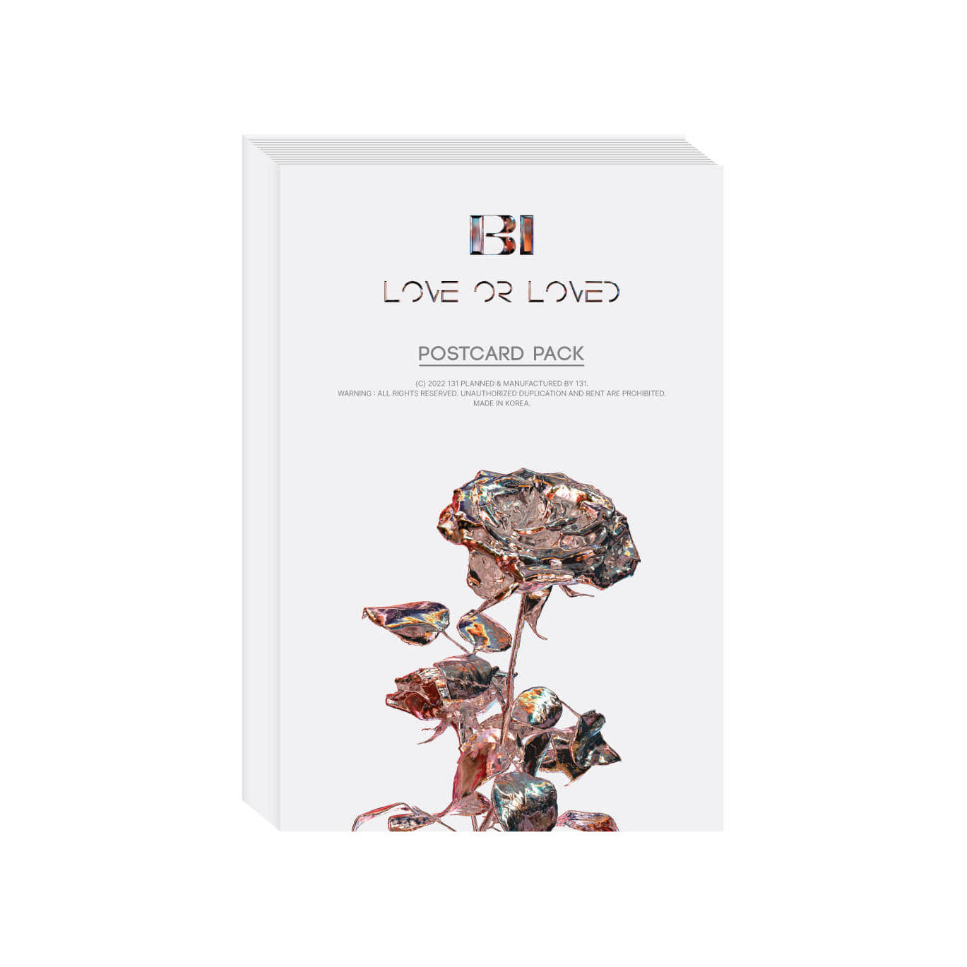 B.I Postcard Pack 2022 ALL DAY SHOW L.O.L THE HIDDEN STAGE