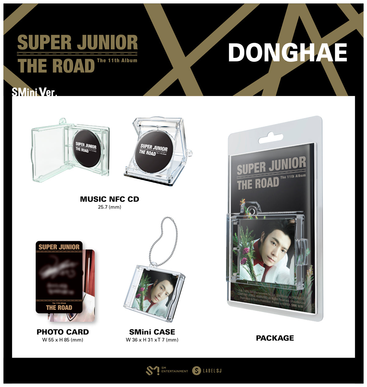 SUPER JUNIOR 11th Full Album : The Road (SMini Ver)