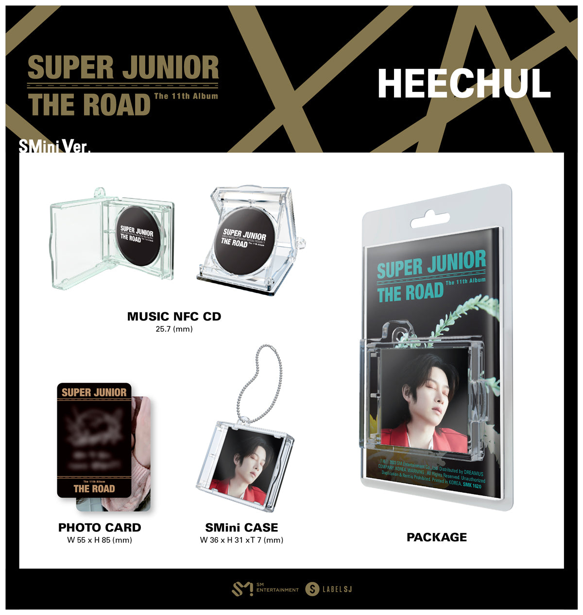 SUPER JUNIOR 11th Full Album : The Road (SMini Ver)