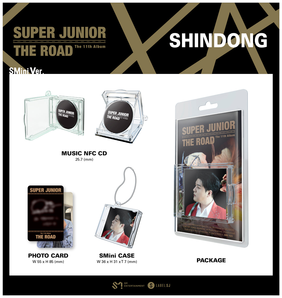 SUPER JUNIOR 11th Full Album : The Road (SMini Ver)