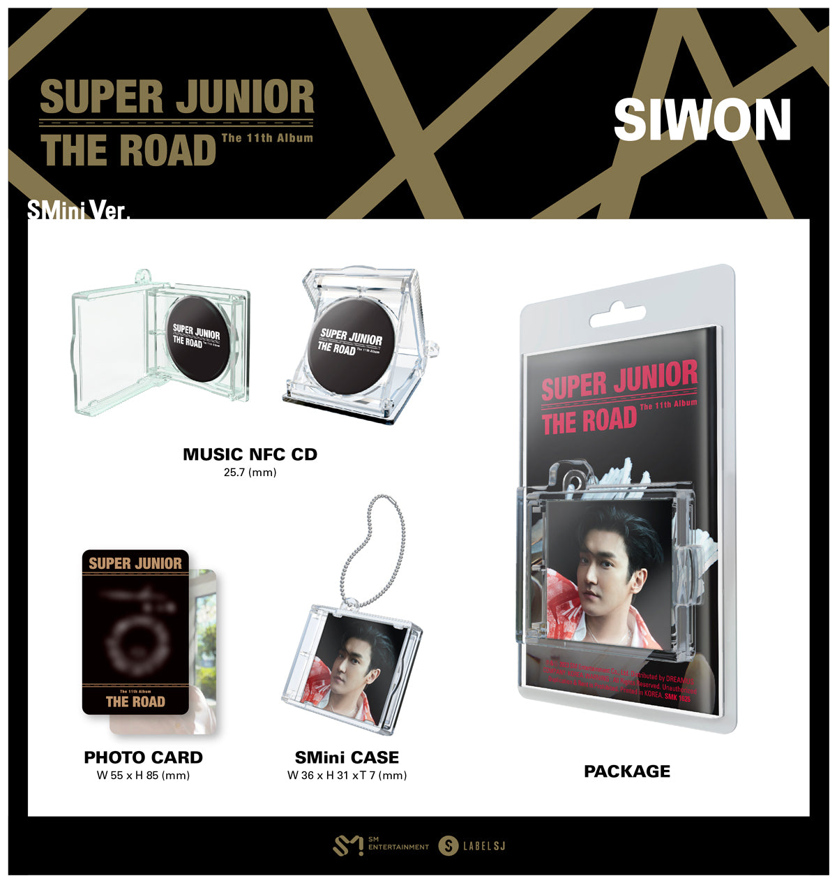 SUPER JUNIOR 11th Full Album : The Road (SMini Ver)