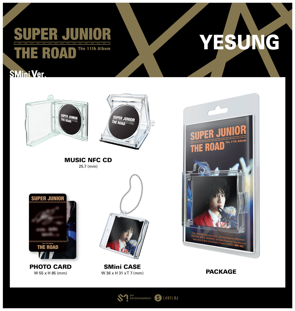 SUPER JUNIOR 11th Full Album : The Road (SMini Ver)