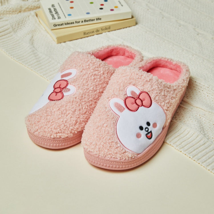 LINEFRIENDS minini Big Face Boucle Slipper