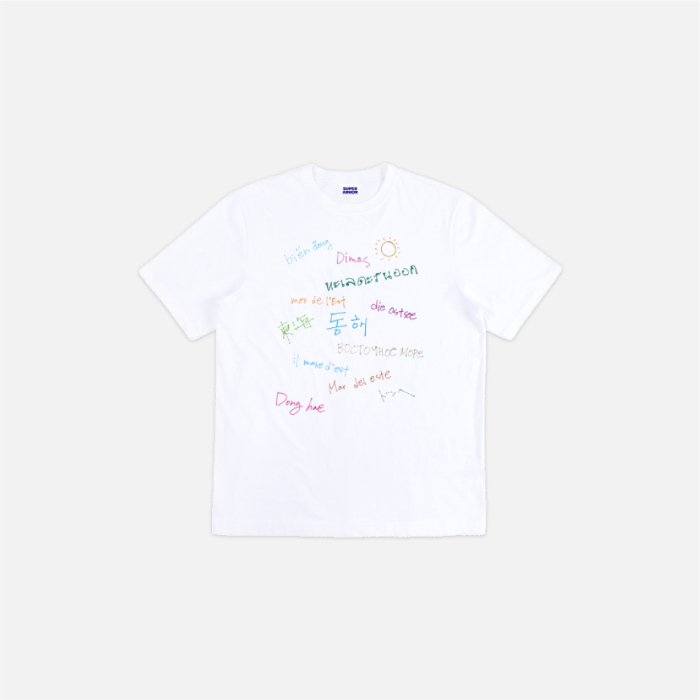 SUPER JUNIOR [Super Show 9 : ROAD_SHOW] Handwriting T-Shirt Ver.3